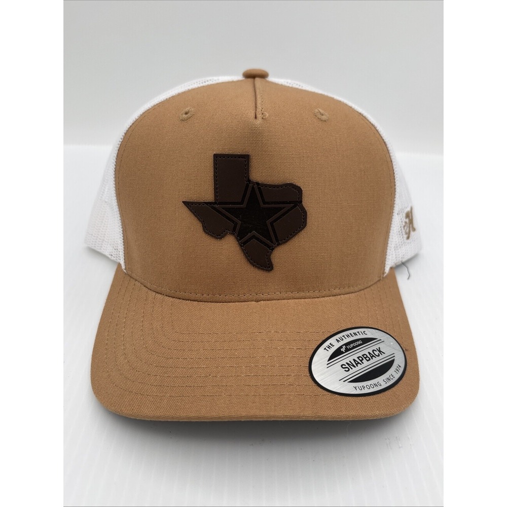 Dallas Cowboys NFL Hooey Hands Up Trucker Mesh Snapback Hat Cap Tan White